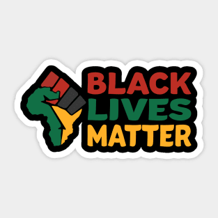 black lives matter Sticker